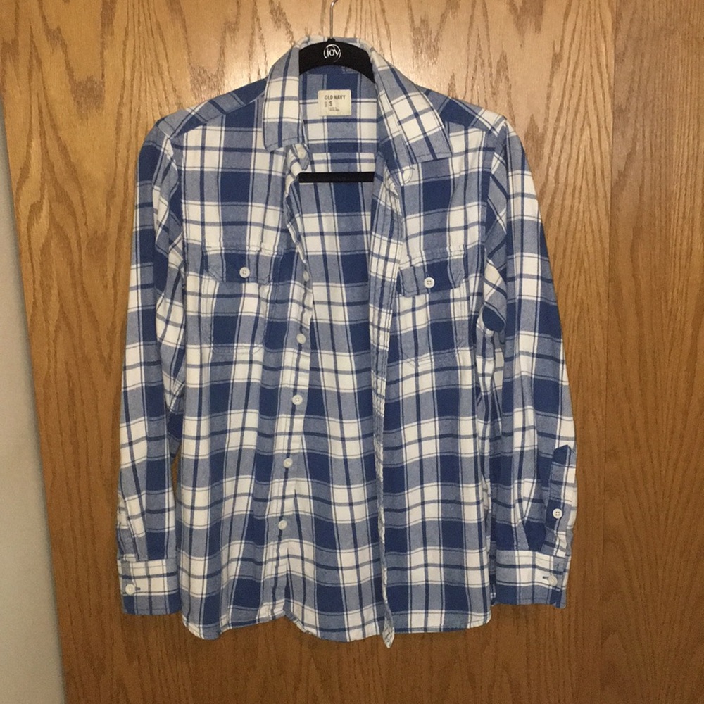 Blue flannel
